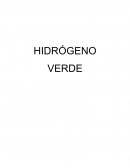 INFORME HIDRÓGENO VERDE