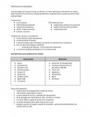 Protocolo de exodoncia