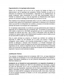 Argumentación a la topología seleccionada