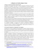 La Migración y los Pueblos Indígenas