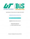 Clasificación de empresas