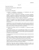 Tarea N°1 Comportamiento Organizacional