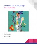 Filosofía, ciencia y psicología