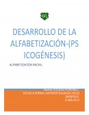 Desarrollo de la alfabetización