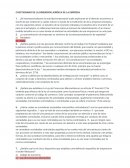 CUESTIONARIO DE LA DIMENSIÓN JURÍDICA DE LA EMPRESA