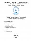 PARÁMETROS BIOQUÍMICOS EN LA TERAPIA ANTIRRETROVIRAL CONTRA EL SIDA