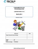 Laboratorio de Fundamentos de Programación