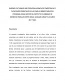 RAZONES CULTURALES QUE PRODUCEN AUSENCIA DE COMPETENCIAS Y CAPACIDADES PARENTALES EN LAS FAMILIAS BENEFICIARIAS DEL PROGRAMA HOGAR GESTOR