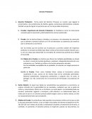 Derecho Probatorio