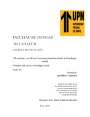 El racismo en el Perú: Una aproximación desde la Psicología social