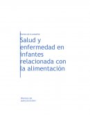 Salud y enfermedad en infantes relacionada con la alimentación