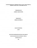 Acción de mejora en la empresa Carvajal Pulpa y Papel frente al Decreto 1072 del 2015 y la ISO 450001 del 2018