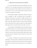 La importancia de ka experien ia sensorial en la arquitectura