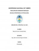 ANÁLISIS DE LA PELÍCULA: EL HIJO