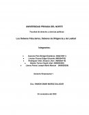 Los Deberes Fiduciarios, Deberes de Diligencia y de Lealtad