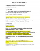 PRÁCTICA DE CAMPO – EQUIPOS Y MATERIALES