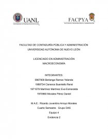 Reporte de análisis de los elementos de los ciclos económicos y de cómo pueden ser alterados por la política fiscal. Página 1