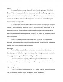 CASO: DASHMAN. Página 1