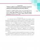 Políticas públicas necesarias para atender el tema de cadáveres de identidad desconocida en México