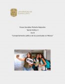 Comportamiento politico en las juventudes en México