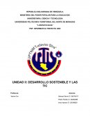 DESARROLLO SOSTENIBLE Y LAS TIC