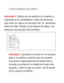 Conocimiento del medio