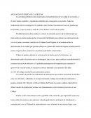 APLICACION JURIDICA DE LA PRUEBA