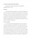 La Pregunta de Investigación Histórica (Bien Delimitada)
