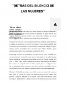 Detrás del silencio de las Mujeres