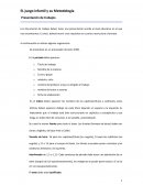 EL juego infantil y su Metodología