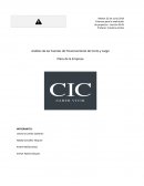 Análisis de las Fuentes de Financiamiento de Corto y Largo