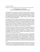 La OCDE y el multilateralismo en el contexto internacional