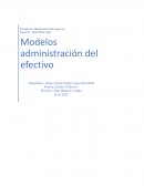 Modelos administración del efectivo
