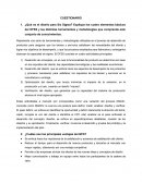 Cuestionario ¿Qué es el diseño para Six Sigma?