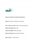 Finanzas para los Negocios. Grupo Bimbo