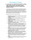 Foro formativo # 1 de física