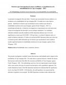 Factores que incrementan la mora crediticia y su incidencia en la rentabilidad de la Caja Arequipa – 2021