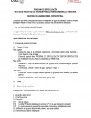 GESTIÓN DE PROYECTOS DFE INVERSION PUBOLICA PARA EL DESARROLLO TERRITORIAL