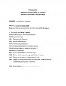 Formulario para analisis de cargo