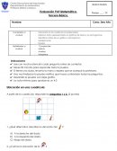 Matemática prueba 3º