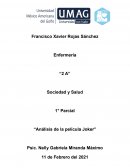 Análisis de la película Joker