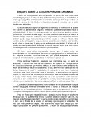 ENASAYO SOBRE LA CEGUERA POR JOSÉ SARAMAGO