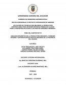 ANÁLISIS ESTADÍSTICO DE LA PRODUCCIÓN ORGÁNICA, CONSUMO INTERNO Y EXPORTACIÓN DE AVES DE ENGORDE EN LA PROVINCIA DEL GUAYAS