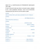 LA INVESTIGACION DE PRESIDENTES MEXICANOS (1857-1885)