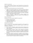 Programa de compensaciones