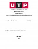 Diseño de un Sistema de base de datos para la biblioteca