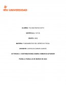 CONTRIBUCIONES SOBRE COMERCIO EXTERIOR