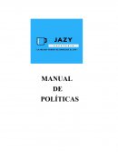 MANUAL DE POLÍTICAS