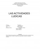 LAS ACTIVIDADES LUDICAS