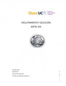 RECLUTAMIENTO Y SELECCIÓN METAL-IKA